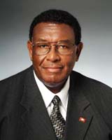 Photo of Senator Jack Crumbly (D)