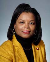 Photo of Representative Sharon Dobbins (D)