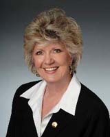 Photo of Senator Mary Anne Salmon (D)