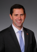 Photo of Representative Greg Leding (D)