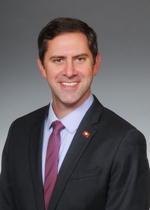 Photo of Representative Greg Leding (D)