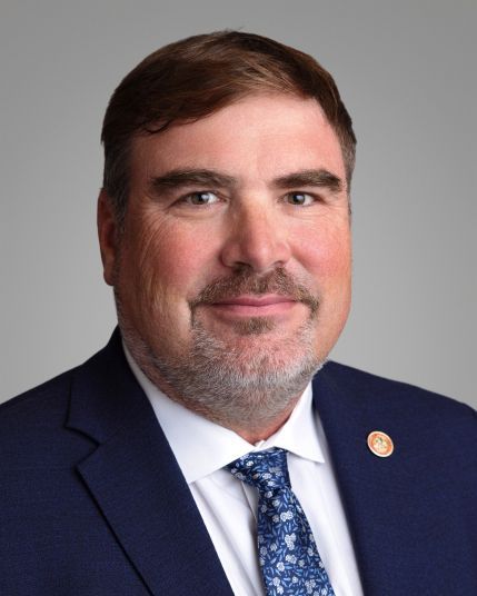 Photo of Representative Trey Steimel (R)
