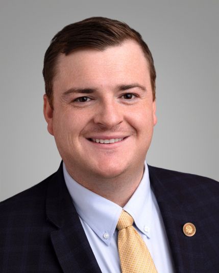 Photo of Representative Zack Gramlich (R)
